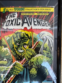 Image 4 of The Toxic Avenger #1 (1991) – 34-Year-Old Vintage Comic, Framed &amp; Matted, Troma