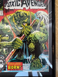 Image 5 of The Toxic Avenger #1 (1991) – 34-Year-Old Vintage Comic, Framed &amp; Matted, Troma