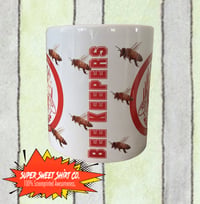 Image 2 of Rushmore Academy Mug, Bee Keepers Mug, Ceramic Handled Mug, Wes Anderson Gift,  Mug, Coffee Mug, ...