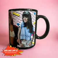 Image 4 of Tiffani Amber Thiessen, Kelly Kapowski Coffee Mug, 11 oz cup, Perfect Retro Gift, Zack, Bayside, ...