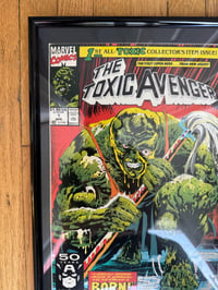 Image 7 of The Toxic Avenger #1 (1991) – 34-Year-Old Vintage Comic, Framed &amp; Matted, Troma