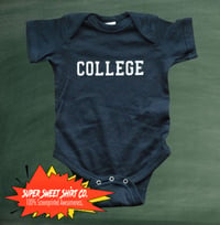 Image 1 of Animal House College Baby Bodysuit, Baby Gift, baby shower gift, New Dad, New Mom Gift, Expecting...