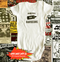 Image 2 of Straight Edge Punk Baby Bodysuit, Hardcore Baby Clothes, baby shower gift, New Dad, New Mom Gift,...