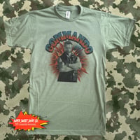 Image 1 of Arnold Schwarzenegger Commando T-Shirt - Retro 80s Action Movie Tee