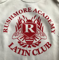 Image 2 of Rushmore Latin Club Baby Bodysuit, Wes Anderson, Life Aquatic, Moonrise Kingdom, baby shower gift...