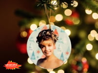 Image 1 of Laura Palmer Ceramic Ornament – Twin Peaks Holiday Ornament – Cult Classic 90s TV Decor