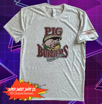 Image 1 of Better Off Dead Pig Burger, Cheeseburger, john cusack, paperboy, retro clothing, 80s Shirts, 80s ...