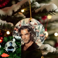 Image 2 of Wade Garrett Christmas Ornament – Handmade Ceramic Road House Decor – Sam Elliott Ornament