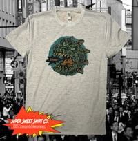 Image 1 of Japanese Kaiju Old-Style Cartoon Shirt - Monsters of Japan - Tokyo