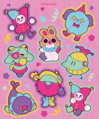 Image 1 of Puppets Sticker Sheet