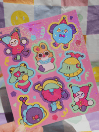 Image 2 of Puppets Sticker Sheet