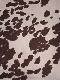 Image 2 of 4 Piece Nook Cushions Set/ties on Single cushion only/Brown Cow print