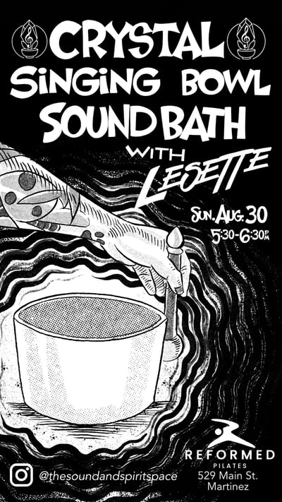 Image of Lesette crystal Bath flyer