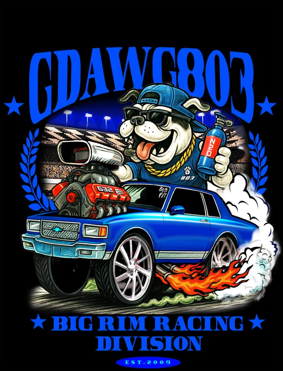 Image of GDawg Box Chevy 632 -Black Tee