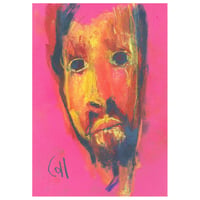 Image 1 of Neon - Sketchbook Drawing in Soft Pastels on Paper 