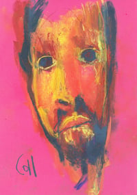 Image 2 of Neon - Sketchbook Drawing in Soft Pastels on Paper 