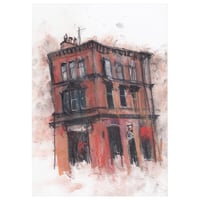 Image 1 of Lynedoch Place, Edinburgh - Soft Pastels and Charcoal on Paper 