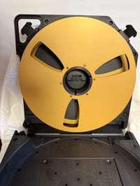 Image 2 of 3M 2" x 14" GOLD Extended Precision NAB Metal Reel in TapeCare Case