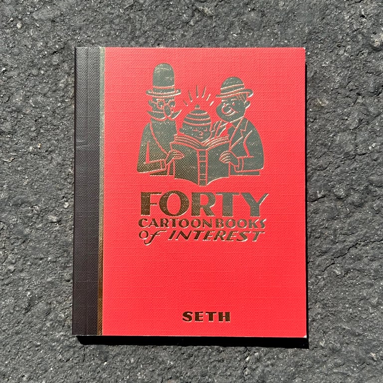 Forty Cartoon Books of Interest by Seth 