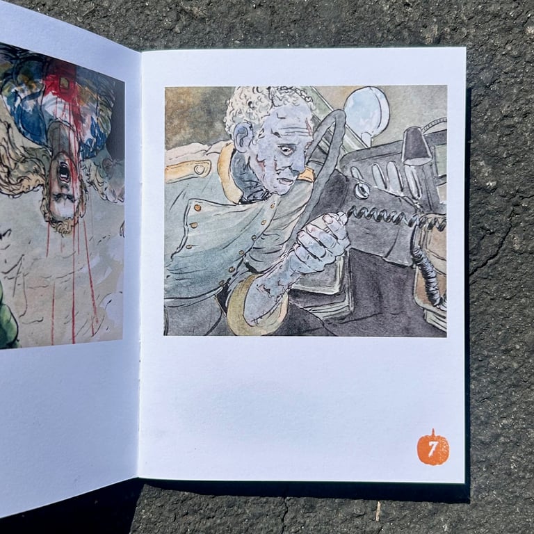 31 Days of Horrorvath Vol. 1 by Patrick Horvath (SIGNED) Image 2