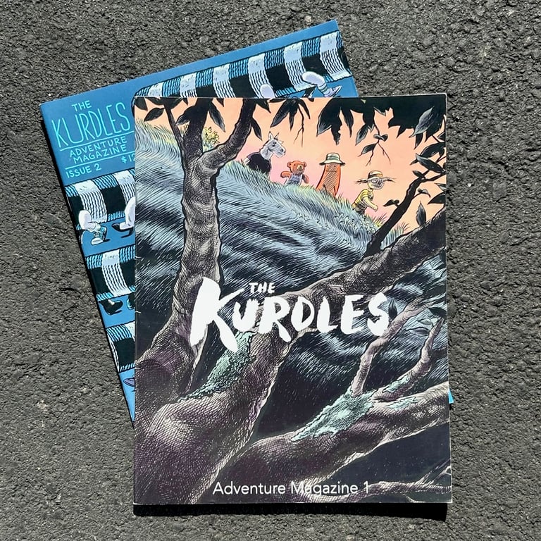 The Kurdles Adventure Magazine Issues #1-2 Set