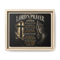 Image 1 of The Lord’s Prayer wall canvas