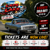 LAPS AT THE LAKE! 14/11/2026