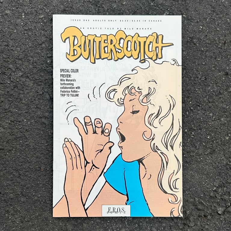 Butterscotch Set 1-3 by Milo Manara  Image 2