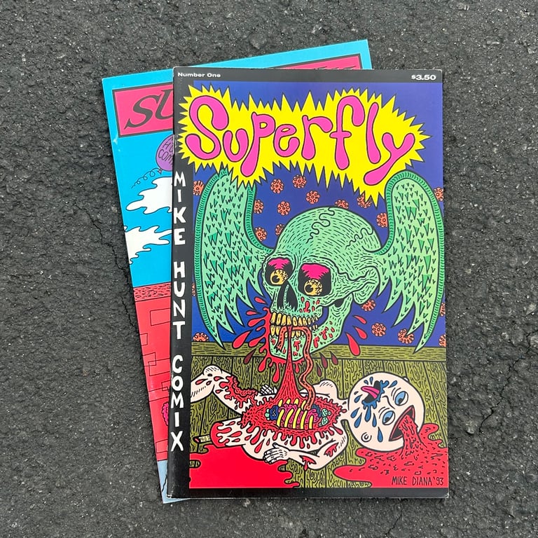 Superfly #1-2 Set by Mike Diana 