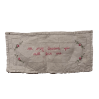 in my dreams embroidered piece