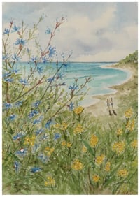 Among the Wildflowers Print
