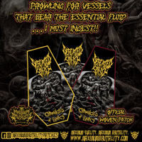 Defeated Sanity "Chronicles of Lunacy" Official Woven Patch