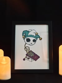 Image 4 of A5 Pearlescent Prints Ace and Jokers