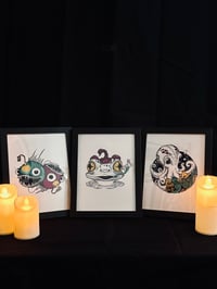 Image 1 of A5 Pearlescent Prints Hearts