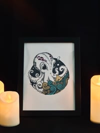Image 3 of A5 Pearlescent Prints Hearts