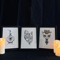 Image 1 of A5 Pearlescent Prints Diamonds
