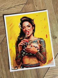Image 3 of "COLA" Lithograph Print
