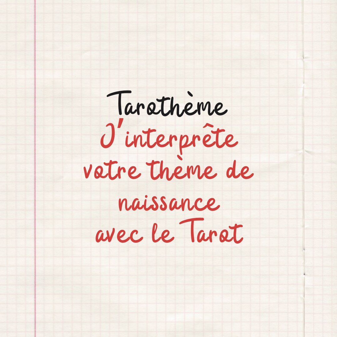 Image of Tarothème : votre thème de naissance en tarot 
