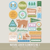 Nature Lover Elements No.1 (Digital)