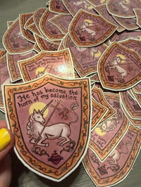 Image 2 of Horn of My Salvation sticker