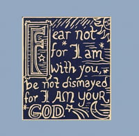 Image 1 of Fear Not for I am With You sticker