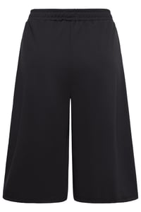 Image 4 of ICHI Wide-Leg Culotte – Black