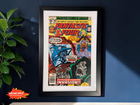 Image 1 of 1978 Vintage Fantastic Four #198 Framed Comic