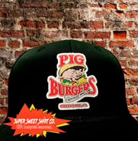 Image 2 of Pig Burgers Hat, Better Off Dead, Trucker Hat, 80s movie