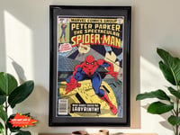 Image 1 of 1979 Vintage Spectacular Spider-Man #35 Framed Comic