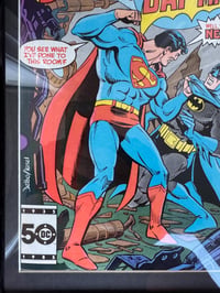Image 4 of 1985 Vintage World's Finest Comics #320 Framed Comic