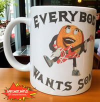 Image 1 of Everybody Wants Some Coffee Mug, Better Off Dead Inspired Burger Scene