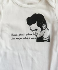 Image 2 of Smiths Baby Bodysuit, baby shower gift, New Dad, New Mom Gift