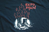 Image 2 of Repo Man Shirt, t shirt, 80's Cult Film, mens gift, punk patches