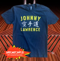 Image 1 of Johnny Lawrence shirt, Karate Kid T shirt, Martial arts shirts